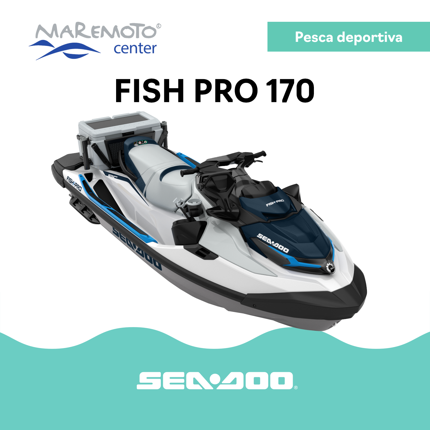 BRP Sea-Doo FISH PRO 170 2021 - MAREMOTO.center